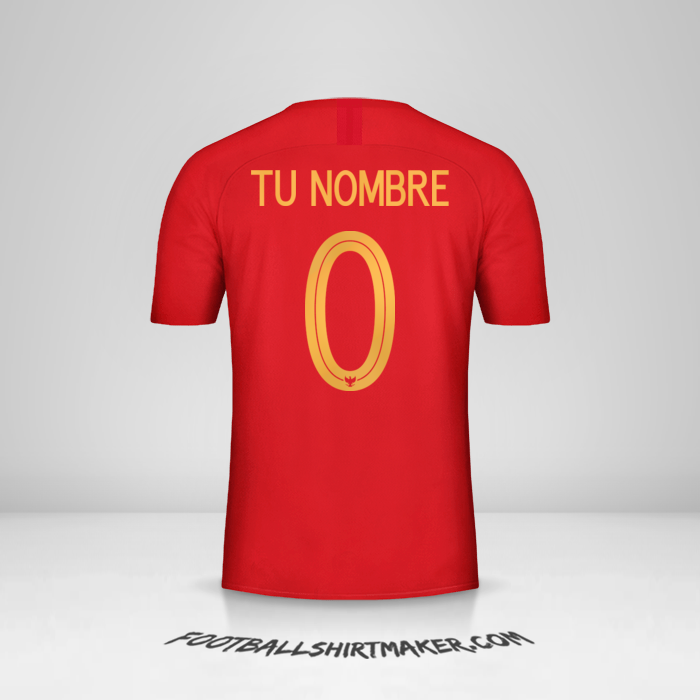 Camiseta Indonesia 2018 -  tu nombre - 0