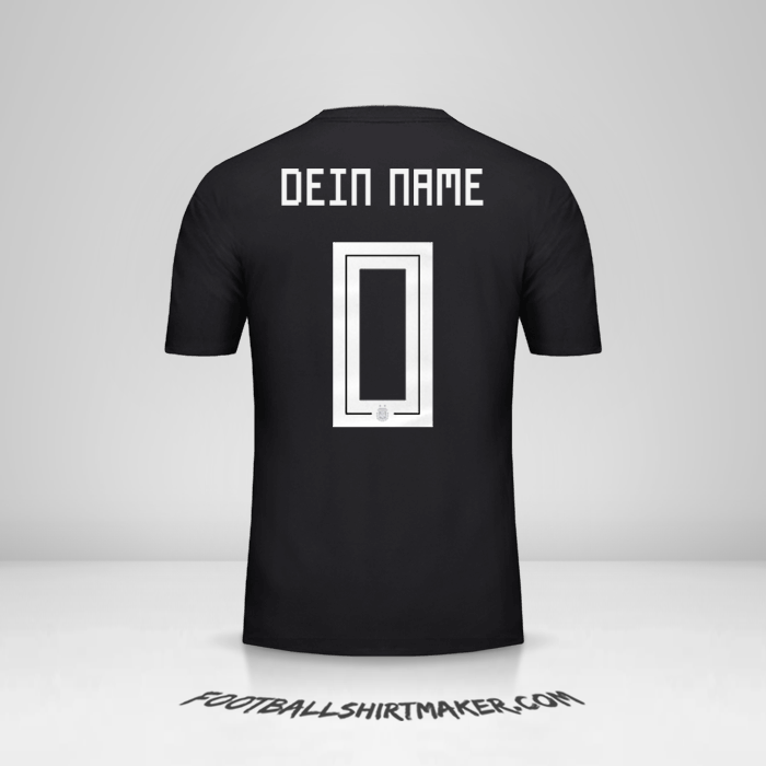 Trikot Argentinien 2018 II -  dein name - 0