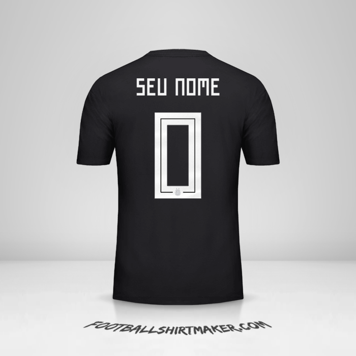 Camisa Argentina 2018 II -  seu nome - 0