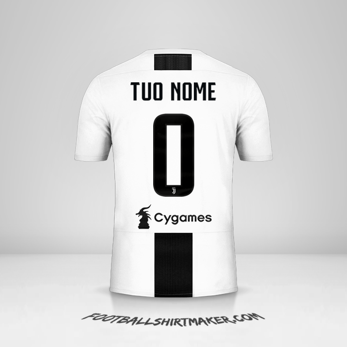 Maglia Juventus FC 2018/19 -  tuo nome - 0