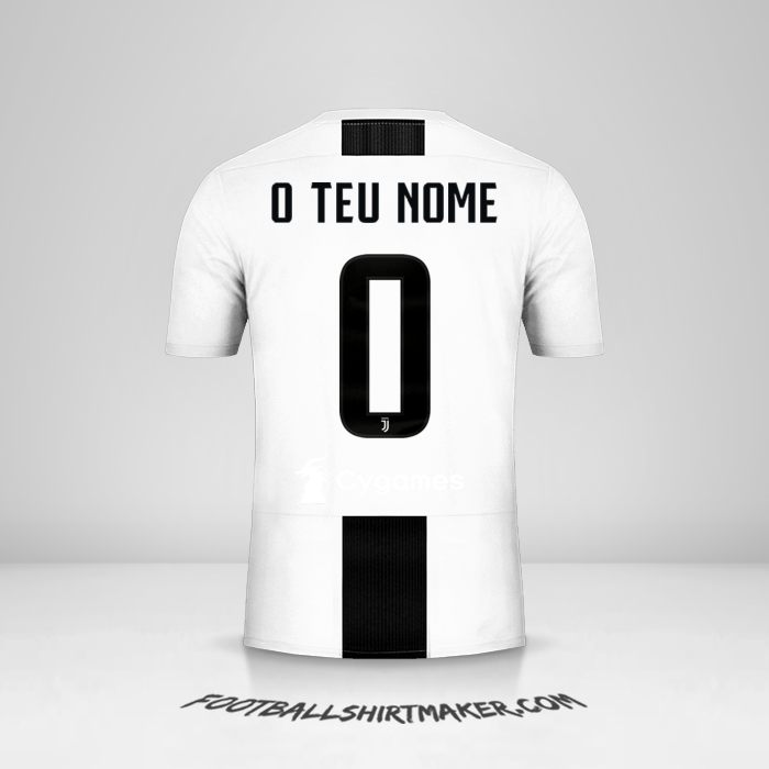 Camisola Juventus FC 2018/19 Cup -  o teu nome - 0