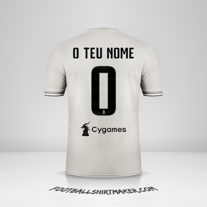 Camisola Juventus FC 2018/19 II -  o teu nome - 0