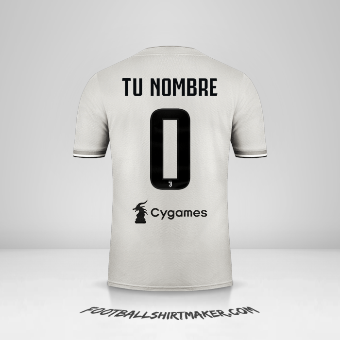 Jersey Juventus FC 2018/19 II -  tu nombre - 0