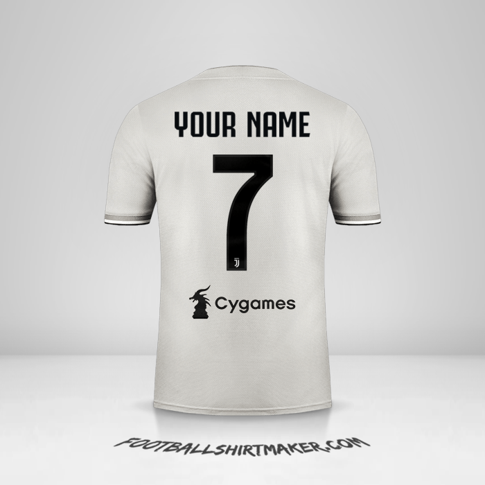 Juventus FC 2018/19 II shirt number 7 your name