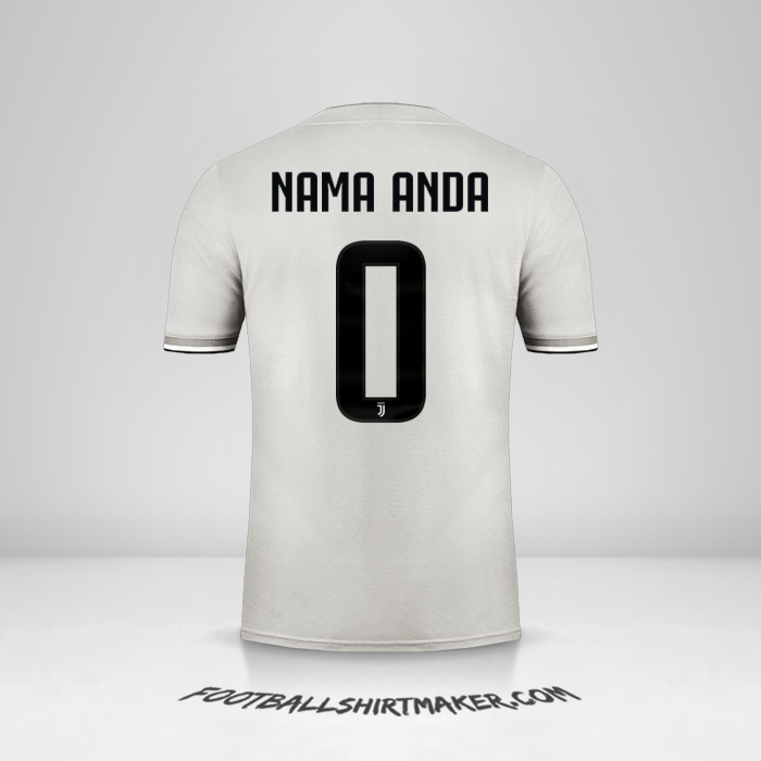 Jersey Juventus FC 2018/19 II Cup -  nama anda - 0