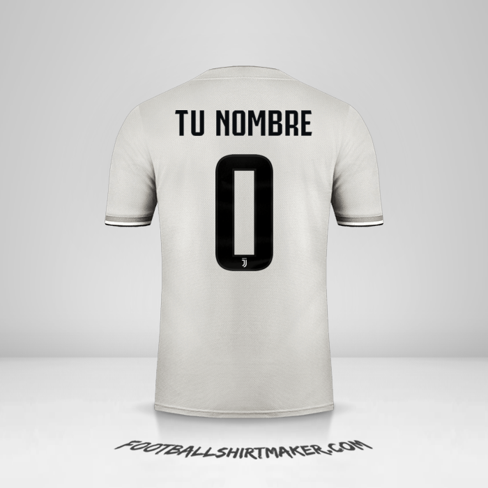 Jersey Juventus FC 2018/19 II Cup -  tu nombre - 0