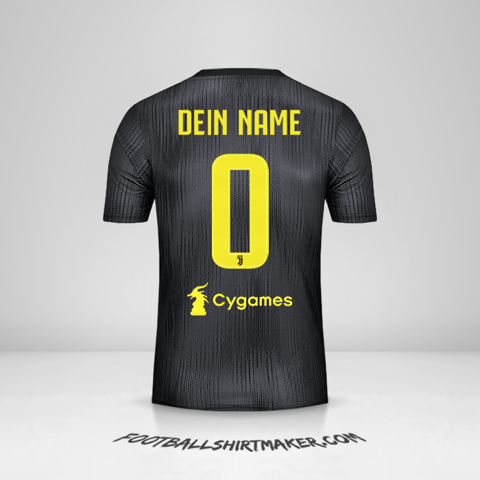 Trikot Juventus FC 2018/19 III -  dein name - 0