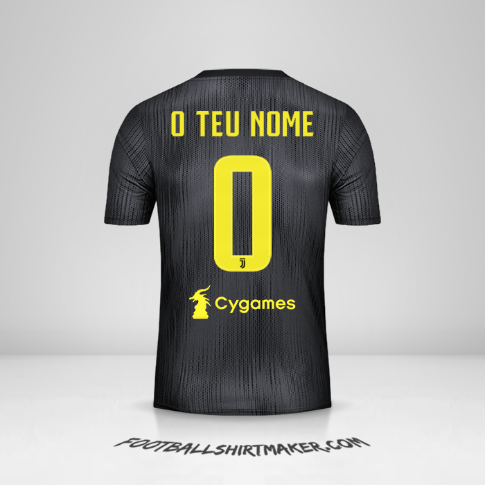 Camisola Juventus FC 2018/19 III -  o teu nome - 0