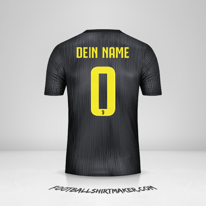 Trikot Juventus FC 2018/19 III Cup -  dein name - 0