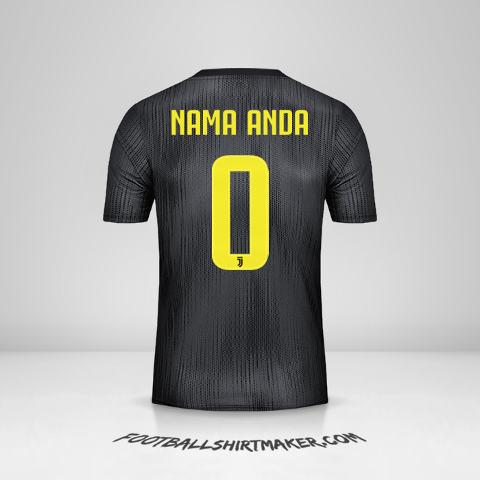 Jersey Juventus FC 2018/19 III Cup -  nama anda - 0