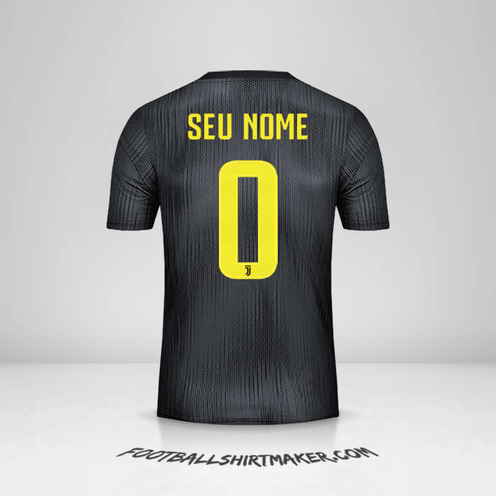 Camisa Juventus FC 2018/19 III Cup -  seu nome - 0