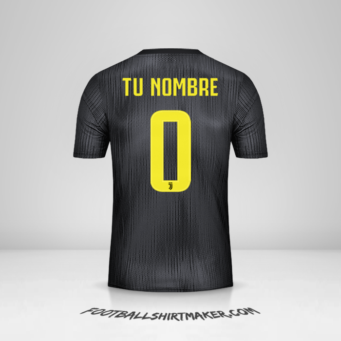 Jersey Juventus FC 2018/19 III Cup -  tu nombre - 0