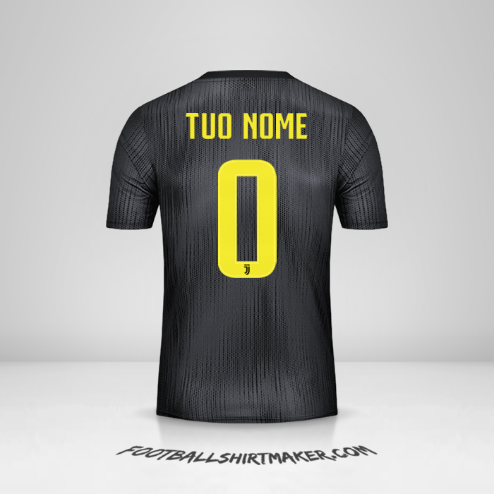 Maglia Juventus FC 2018/19 III Cup -  tuo nome - 0