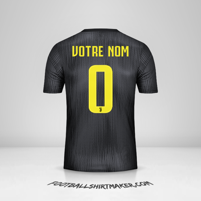 Maillot Juventus FC 2018/19 III Cup -  votre nom - 0