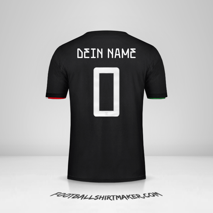 Trikot Mexiko 2019 -  dein name - 0