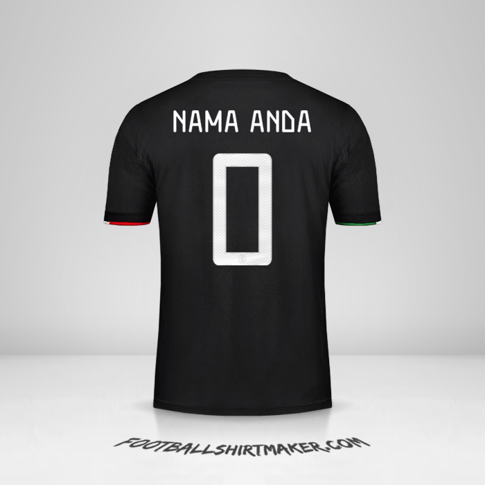 Jersey Meksiko 2019 -  nama anda - 0