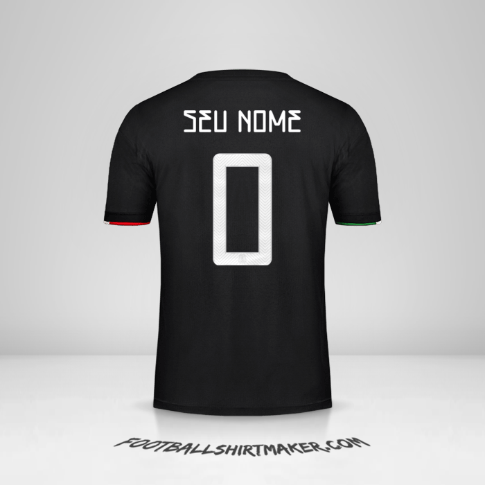 Camisa México 2019 -  seu nome - 0