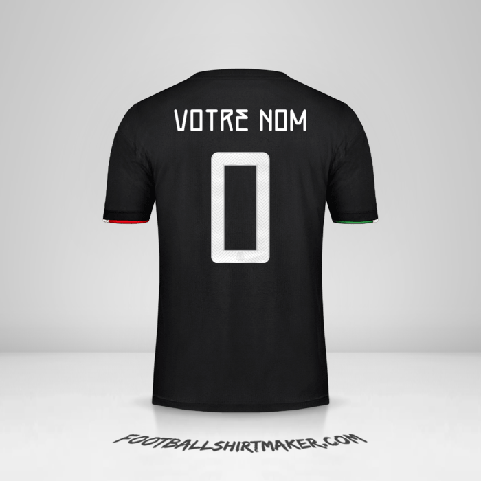 Maillot Mexique 2019 -  votre nom - 0