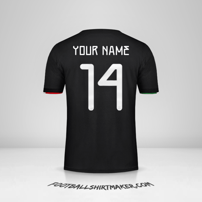 Mexico 2019 jersey. Create jersey with your name and number