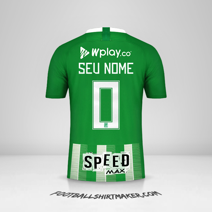 Camisa Atletico Nacional 2019 -  seu nome - 0