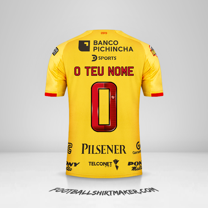 Camisola Barcelona SC 2019 -  o teu nome - 0