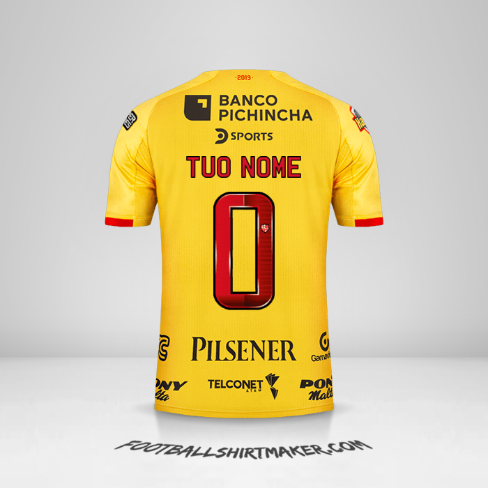 Maglia Barcelona SC 2019 -  tuo nome - 0