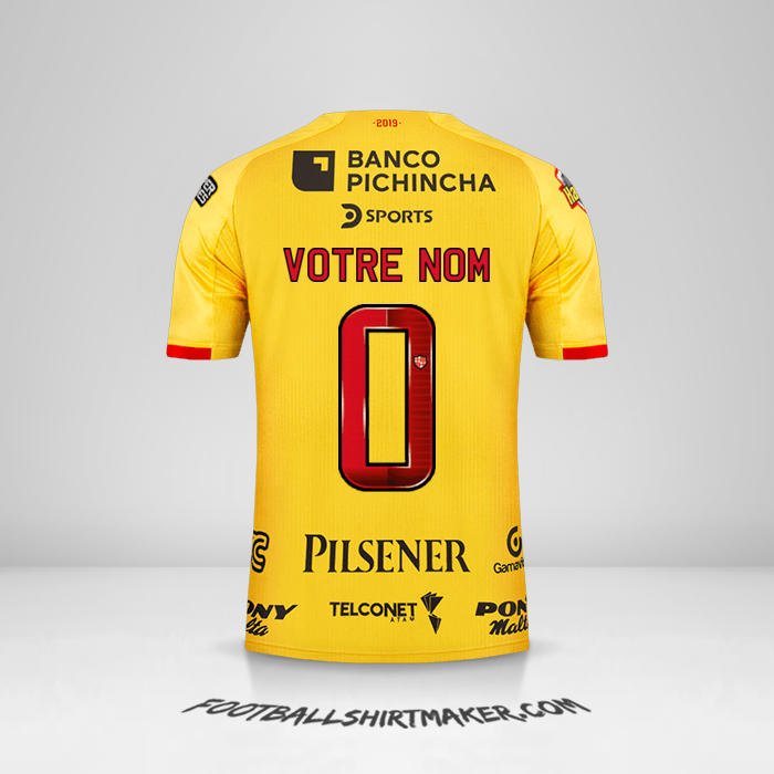 Maillot Barcelona SC 2019 -  votre nom - 0