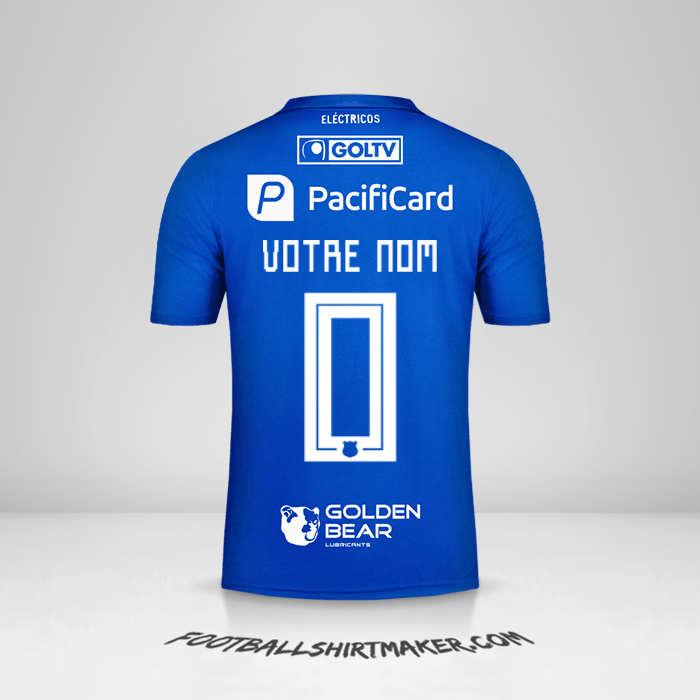 Maillot Emelec 2019 -  votre nom - 0