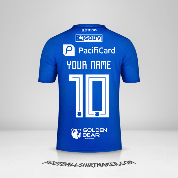 Emelec 2019 shirt number 10 your name