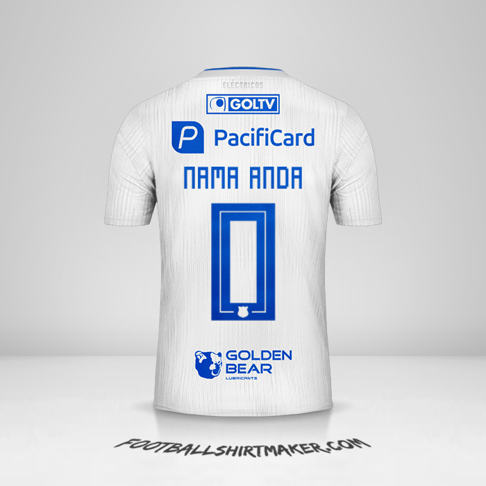 Jersey Emelec 2019 II -  nama anda - 0