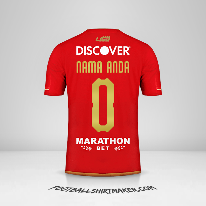 Jersey Liga de Quito 2019 II -  nama anda - 0