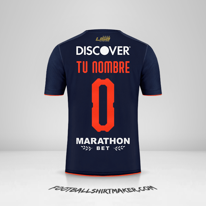 Camiseta Liga de Quito 2019 Copa número 0 tu nombre