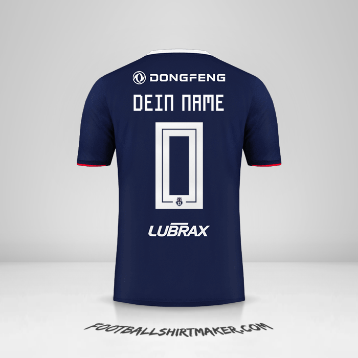 Trikot Universidad de Chile 2019 -  dein name - 0