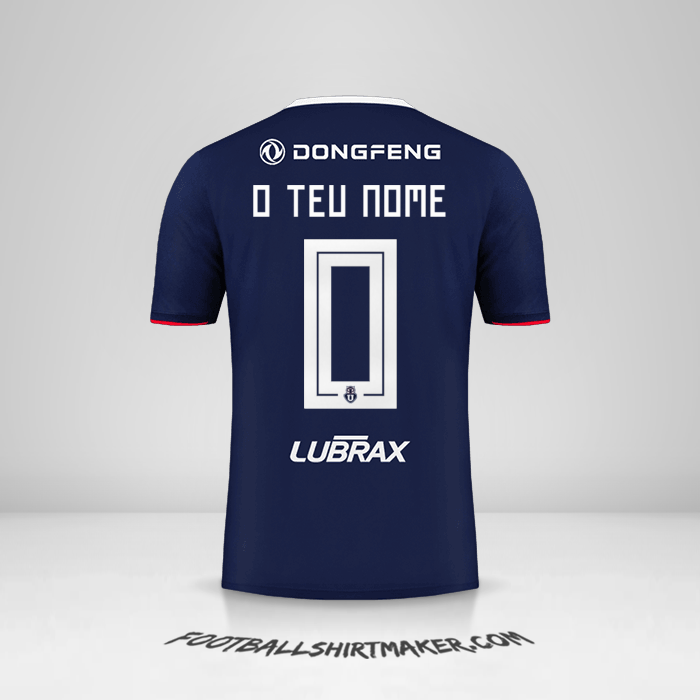 Camisola Universidad de Chile 2019 -  o teu nome - 0