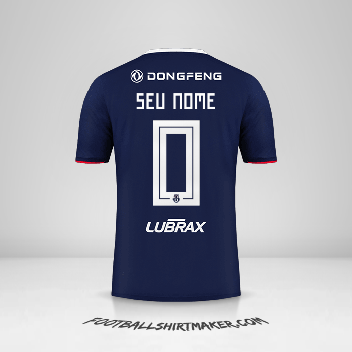 Camisa Universidad de Chile 2019 -  seu nome - 0