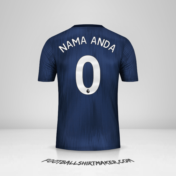 Jersey Manchester United 2018/19 III -  nama anda - 0