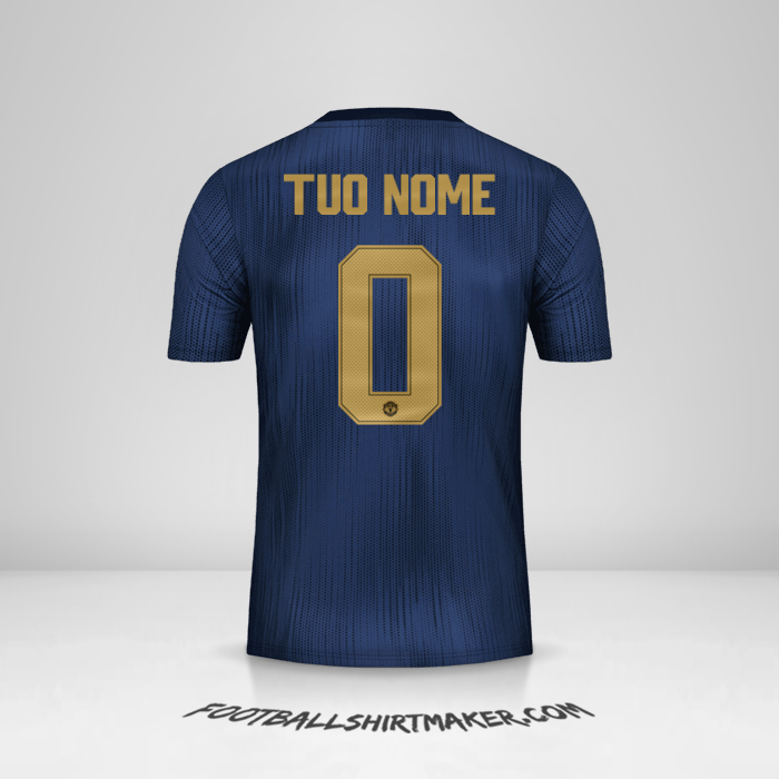 Maglia Manchester United 2018/19 Cup III -  tuo nome - 0