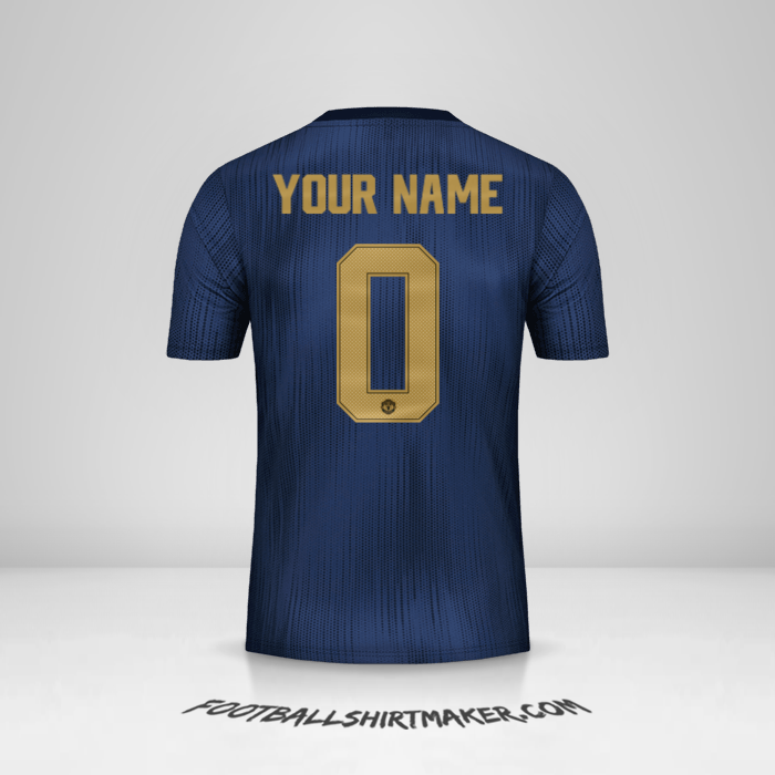 Shirt Manchester United 2018/19 Cup III -  your name - 0