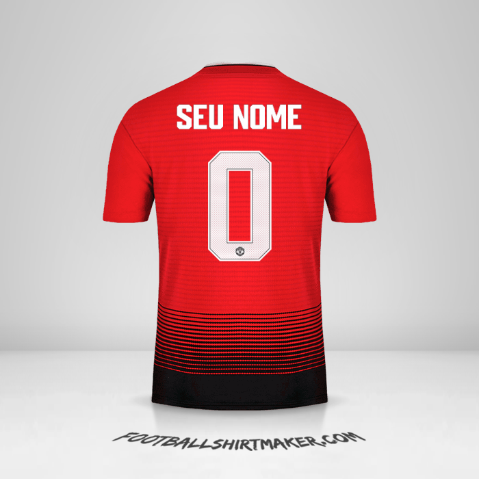 Camisa Manchester United 2018/19 Cup -  seu nome - 0