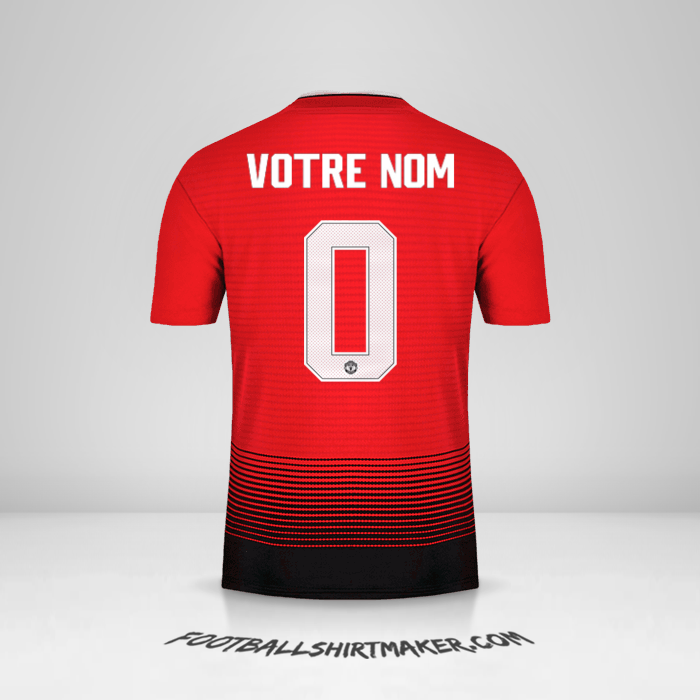 Maillot Manchester United 2018/19 Cup -  votre nom - 0