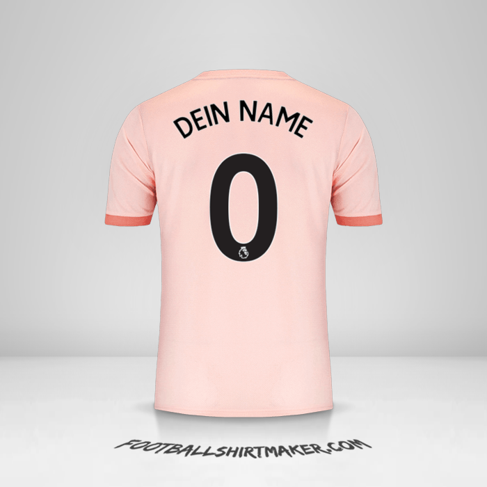 Trikot Manchester United 2018/19 II -  dein name - 0