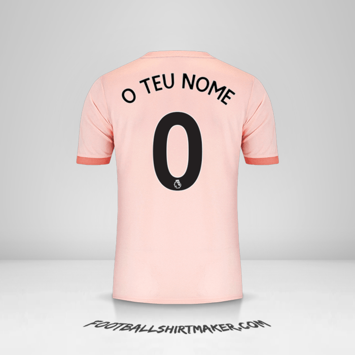 Camisola Manchester United 2018/19 II -  o teu nome - 0