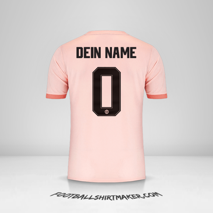 Trikot Manchester United 2018/19 Cup II -  dein name - 0