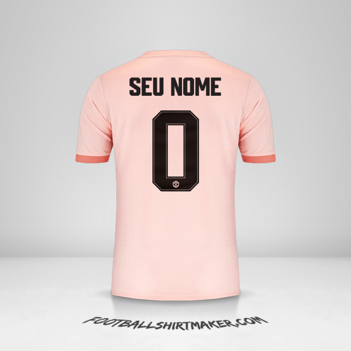 Camisa Manchester United 2018/19 Cup II -  seu nome - 0