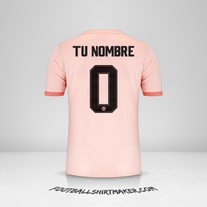 Camiseta Manchester United 2018/19 Cup II -  tu nombre - 0