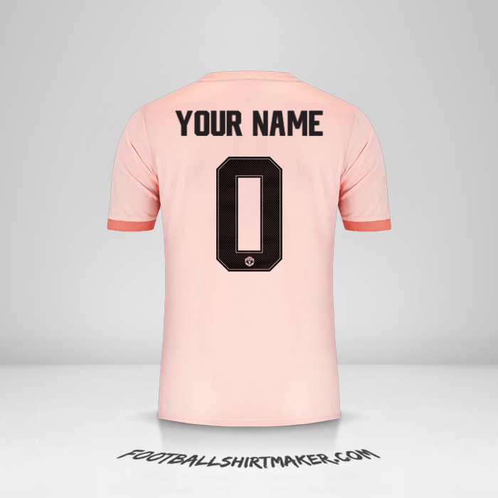 Jersey Manchester United 2018/19 Cup II -  your name - 0