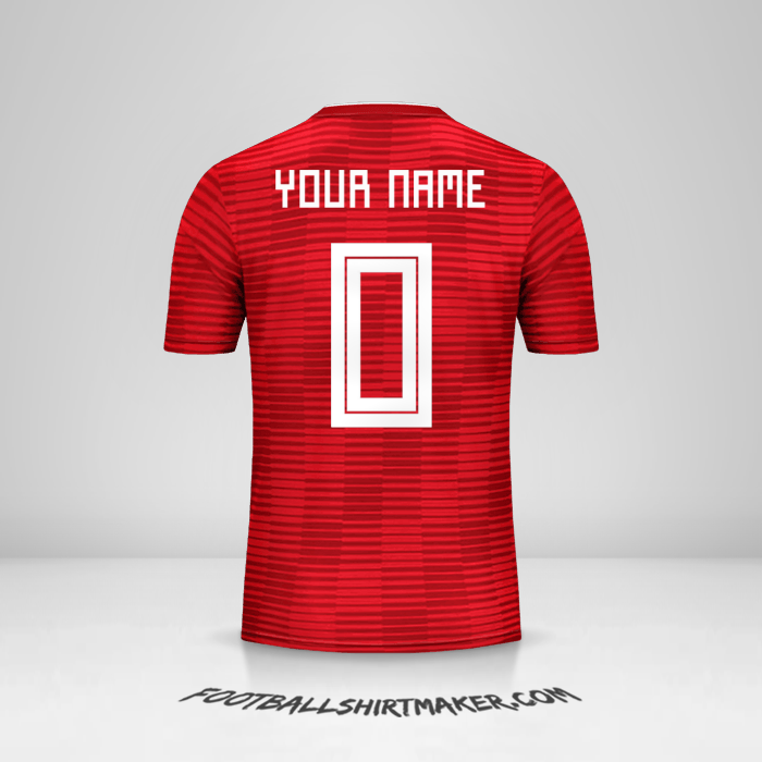 Shirt Iran 2018 II -  your name - 0