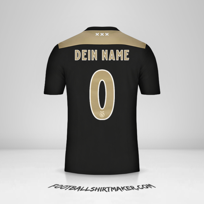 Trikot AFC Ajax 2018/19 II -  dein name - 0