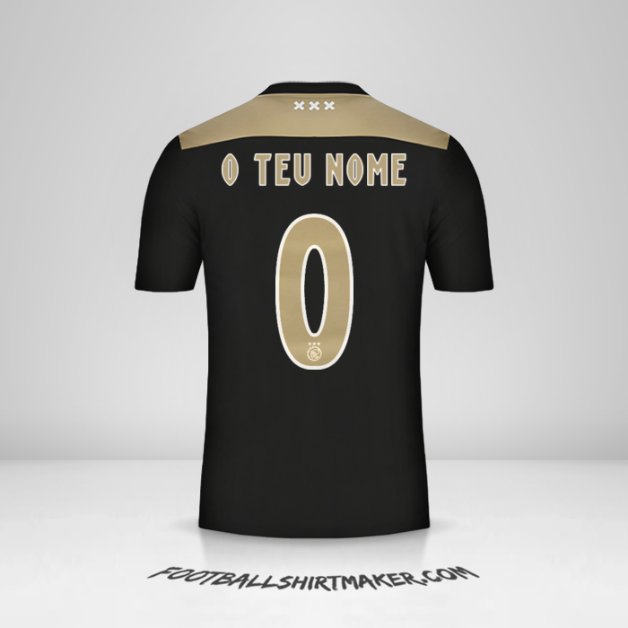 Camisola AFC Ajax 2018/19 II -  o teu nome - 0