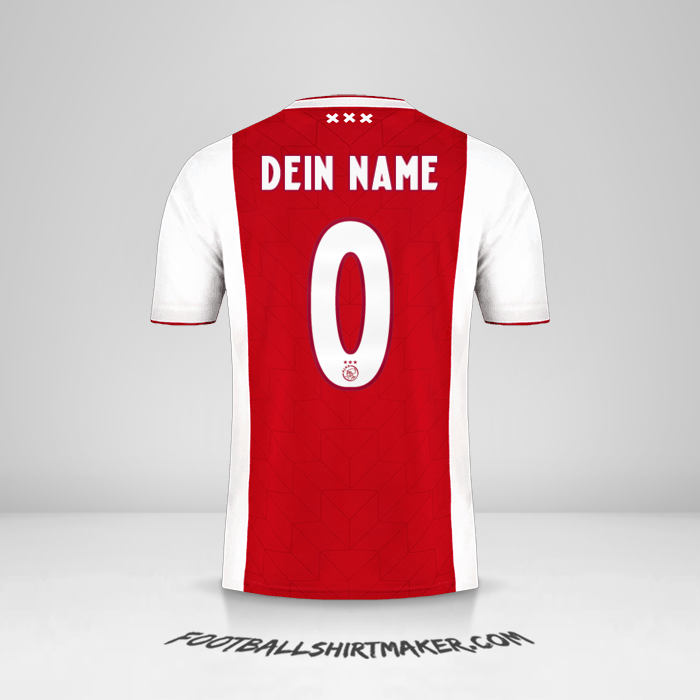 Trikot AFC Ajax 2018/19 -  dein name - 0